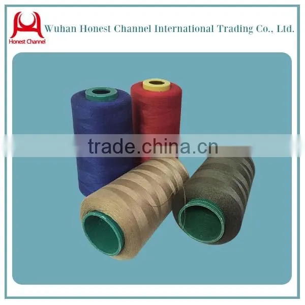 Raw Material Sewing Thread,spun Polyester Yarn Made in China photo-6