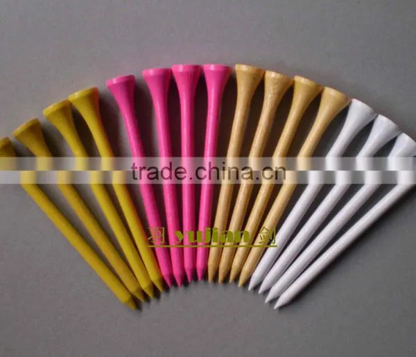 Hotsale Customized 83mm Bulk Wooden Golf Tee 2016