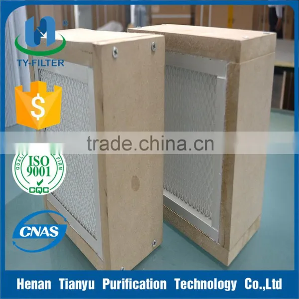 High Efficiency Wooden Compressed Air Filter