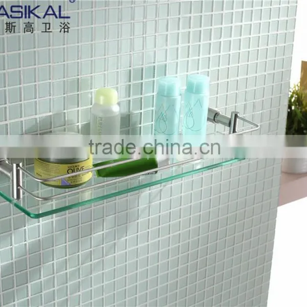 2105 bathroom accessories most hotsale glass shelf