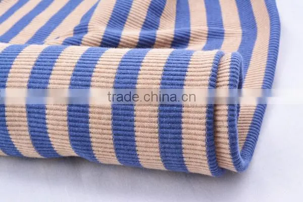 Textile Wholesale Stripe Pattern 65% Polyester 35% Cotton 1x1 Yarn Dyed Fabric photo-3