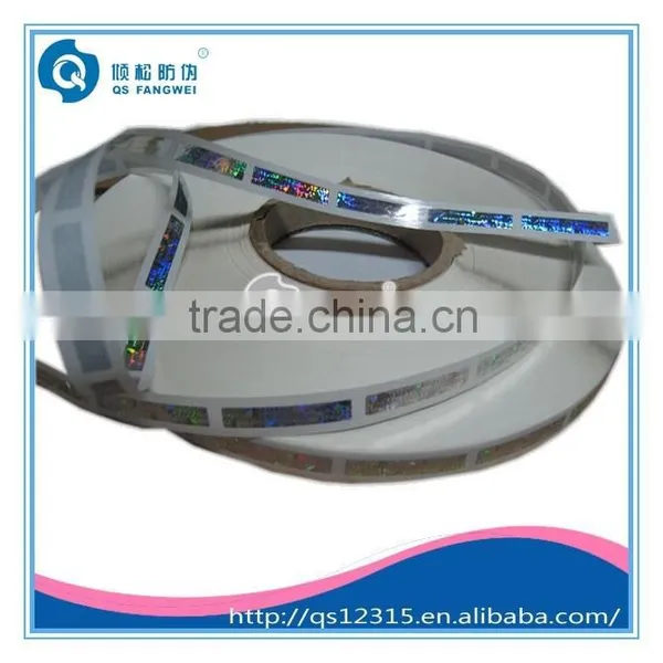 Custom Holographic Security Serial Number Scratch off Label photo-3