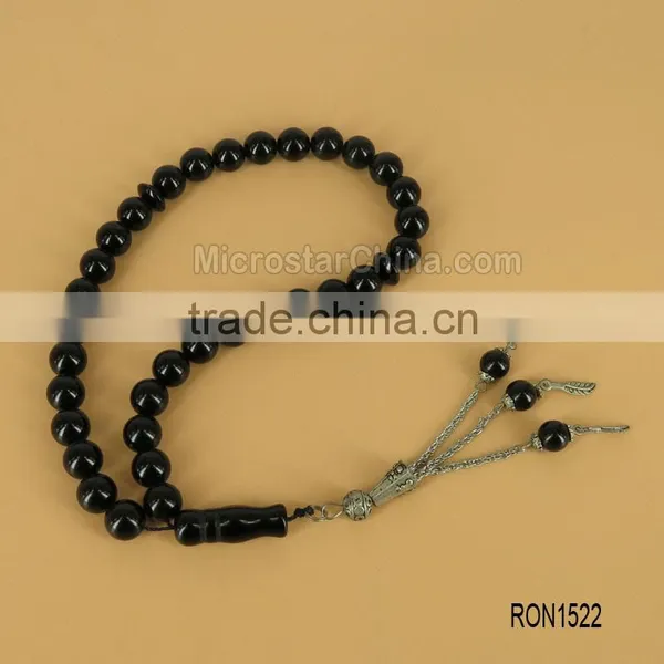 Turkish Islamic 33 Prayer Beads Worry Beads Tesbih Red Jasper Beads Tasbih Misbaha photo-4