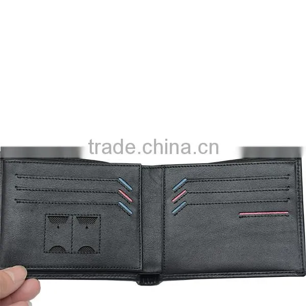 Guangzhou Manufacturer Customize Luxury Imperial Genuine Cowhide Leather Wallet for Men photo-4