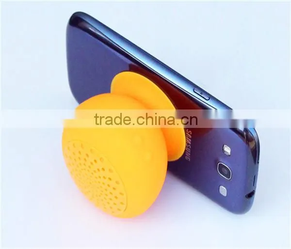 Mini Mushroom Wireless Bluetooth Speaker Waterproof Silicone Sucker Hands Free Speakers For Apple & Android Devices PC Computer photo-4
