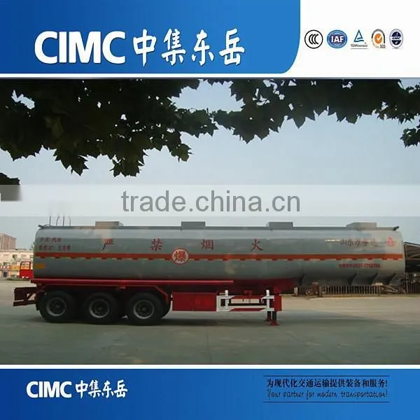 CIMC ISO Standard 3 Axle 50000L Steel Fuel Tanker Semi Trailer Capacity 40 Ton photo-6