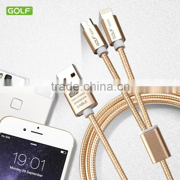 Supplier of 2 in 1 Metal Braided Data Cable Suitable Different Mobile Phone Universal Function photo-3