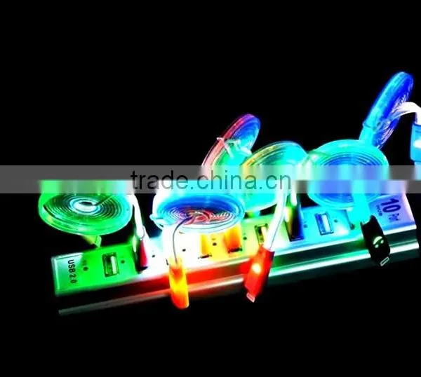 High Speed Data Transfer Charging Led Cable Charger Cable Cord for Android photo-6