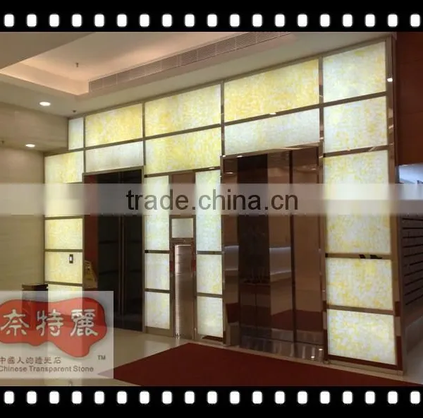 Mesh Image Decorative Acrylic Shower Doors photo-4