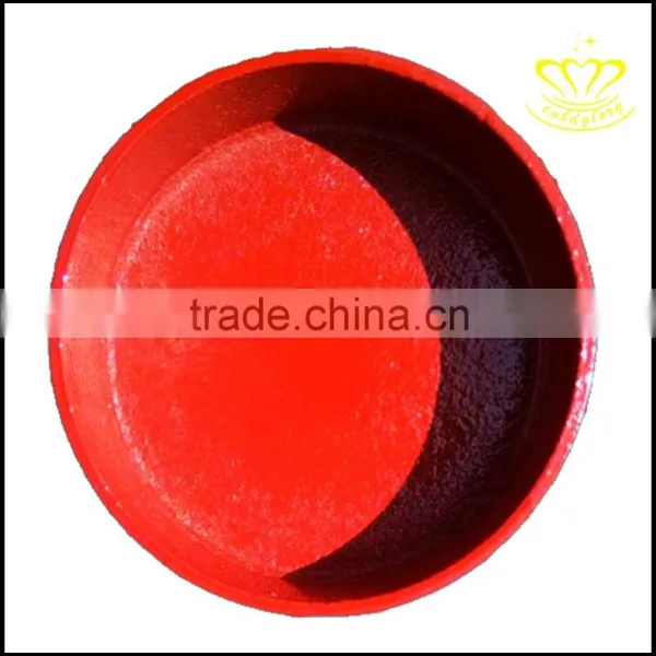 cast iron pipe cap pipe fittings