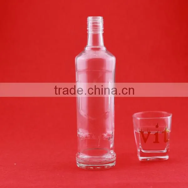 Popularity Cheap Frosted Vit Bottles 700ml Botellas de Vidrio Licores 750 ml Cork Glass Bottle 700ml photo-2