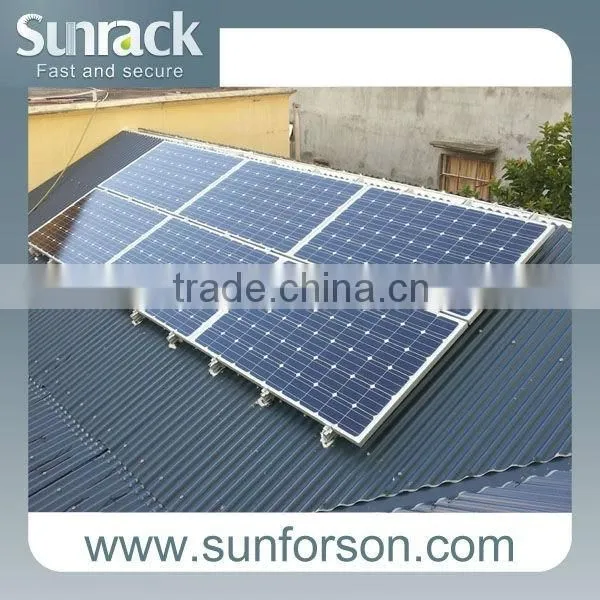 Wholesale pv Panel Structure for Tin Roof From China photo-3