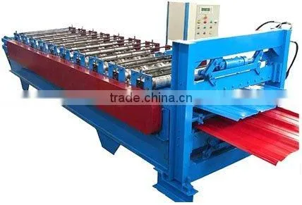 Double colored steel roll forming machine