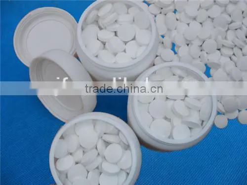 Slow Melt Tcca 90 Sanitizer Tablets for Efficient Water Treatment Hydraulic Press Machine photo-5