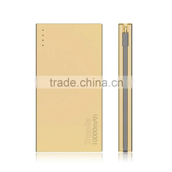 Best Selling Patent Design Fast Charge 2.1A Output Power Bank 10000mAh for Mobiles,electronic Devices photo-2