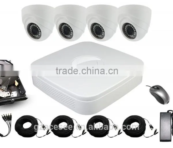 Hot Promotion!!!Longse 1xKT-AHD0410AW + 4xAVBM20HTC130J+1 x 2TB HDD 4 Channel 1080P MIN Camera Kits photo-2