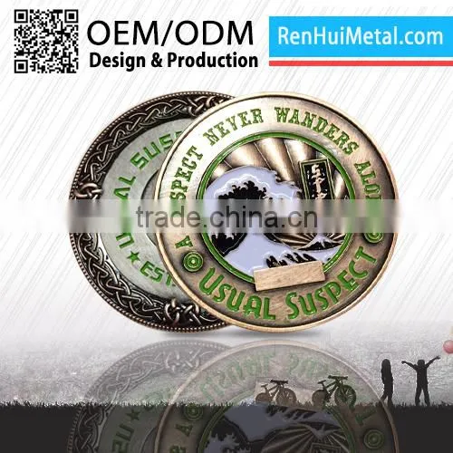 2016 China Modern Custom Souvenir American Firefighter Coins photo-5