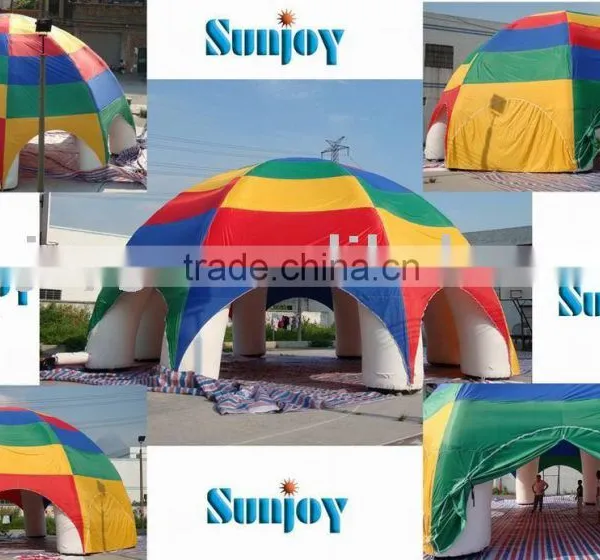New Product Charm Hollow Inflatable Spider Tent Inflatable Dome Inflatable Marquee Camping Tent