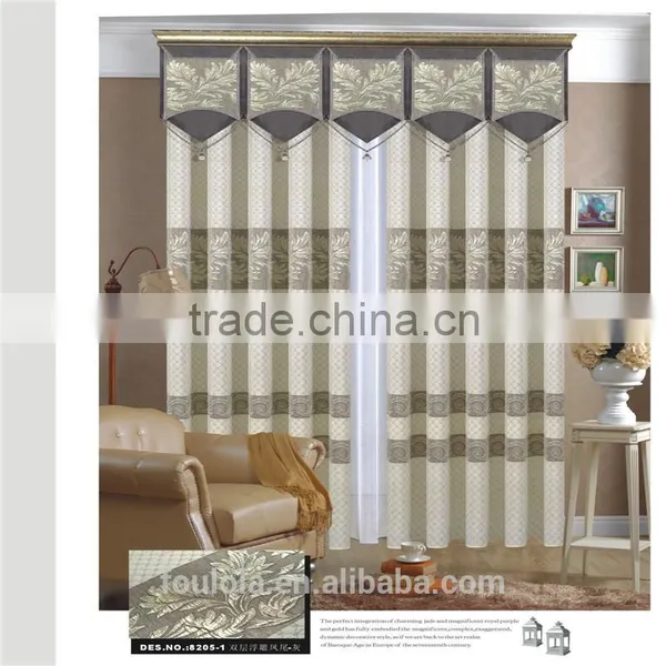 New Jacquard Fabrics for Curtain From China Manufacture Curtain Fabric photo-3