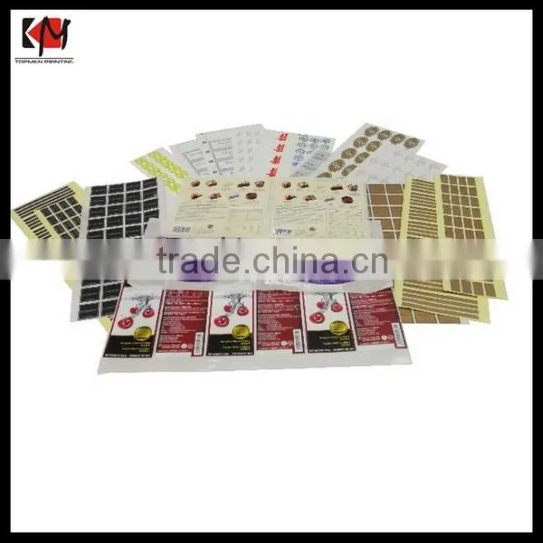 Excellent Quality Stylish Custom Transparent Label Sticker photo-3