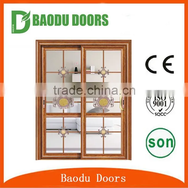 Soundproof Interior Frosted Glass Bathroom Door Used Commercial Glass Entry Doors photo-5
