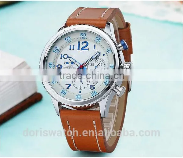2015 Hot Selling Alloy Wristwatch Newest Design Fashion Sport Watch Men Watch From gz Watch Factory photo-2