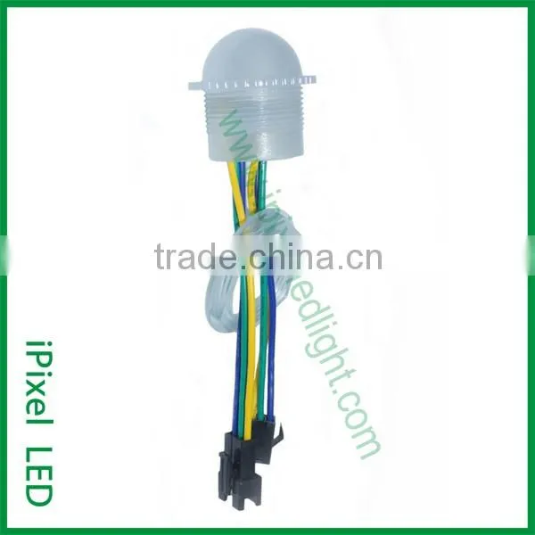 clear /frosy ucs1903 26mm 3 leds point pixel led light