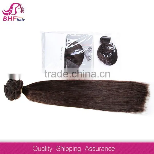 Trade Assurance Clip in Human Hair Topper Remy photo-3