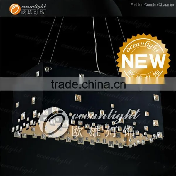 Chandelier Contemporary Crystal Lighting Crystal Hanging Light OM88034-4W photo-4