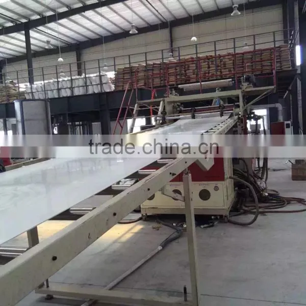 Plastic Extruder for PVC Artificial Marble Sheet photo-2