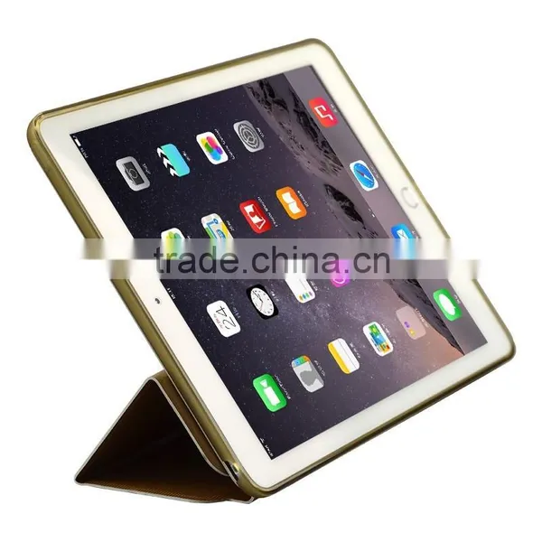 Ultra Thin Case for IPad Air 2-Leather Folio Case With Multi Angle Stand for IPad 6 photo-3