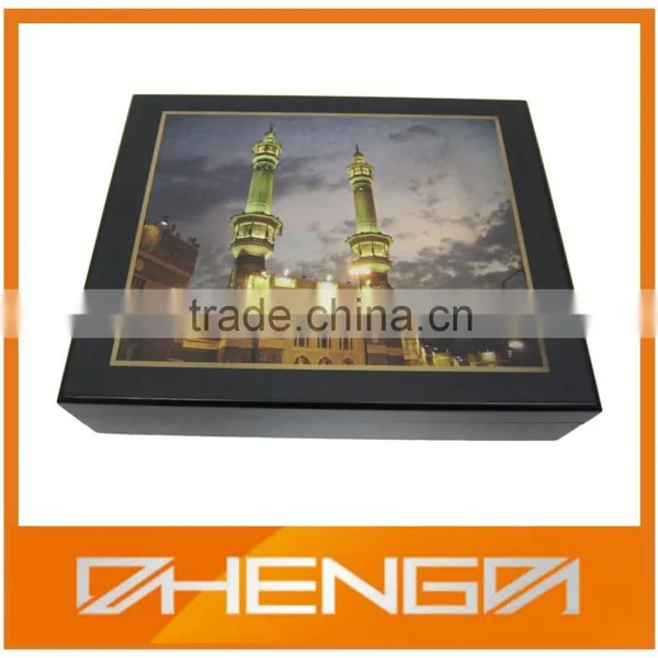 Custom Make in China Glossy / Luxury Wood Coffee Box (ZDH-TB02) photo-6