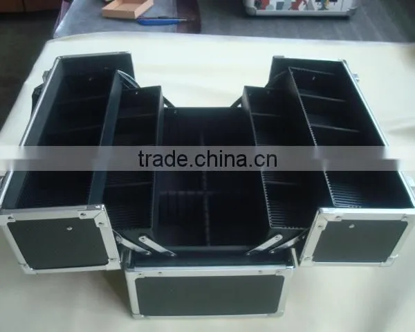 Aluminumb Tool Case,aluminum Barber Tool Case at Black Frame,stackable Tool Case photo-3