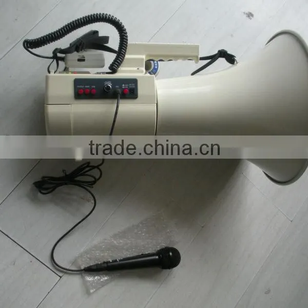 45w Loudspeaker With Microphone , USB Megaphone