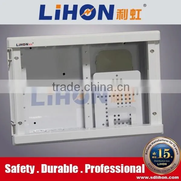 LH-0340 Metal Base Box Plastic Cover Network Fiber Information Box photo-2
