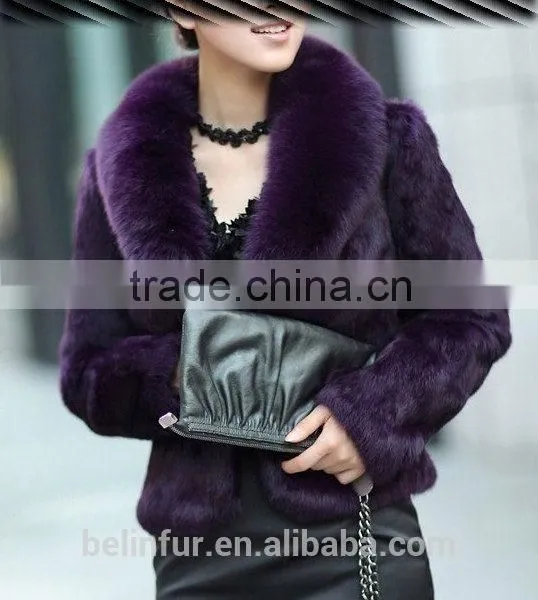 Fashion Women Fur Coat Women Sheep Fur Comfortable Elegant Coat photo-2