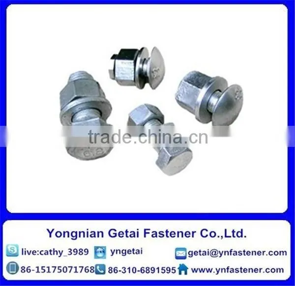 DIN935 DIN937 Tower Bolts Iron Tower Bolts Hot Dip Galvanizing photo-4