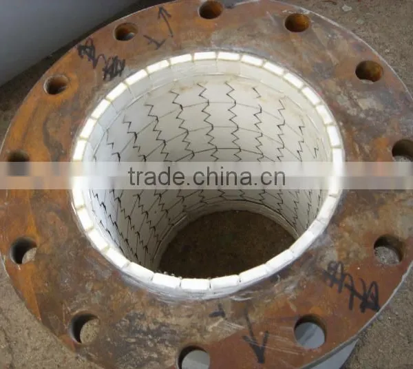 Wear Resistant Ceramic Lined Steel Pipe Elbow photo-3