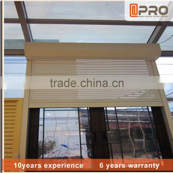 China Aluminium Roller Shutter Window for Modern House