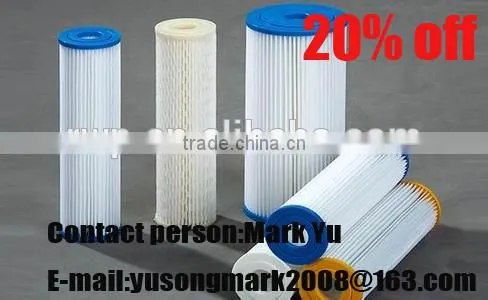 Pool Spa Filter Water Cartridge /polyester Filter Cartridge for Housing Pool and Swimming Filter Filtration