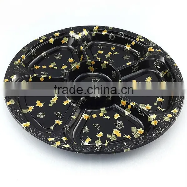 Sushi Container Round Plastic Packaging Food Sushi Box photo-3