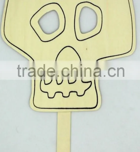 Plywood Mask ,Education Toy Wooden Paint Masks for Kid,face Mask photo-2