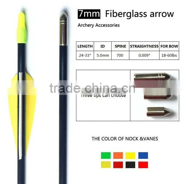 Cheap Archery Fiberglass Arrow for Archery Beginner photo-2