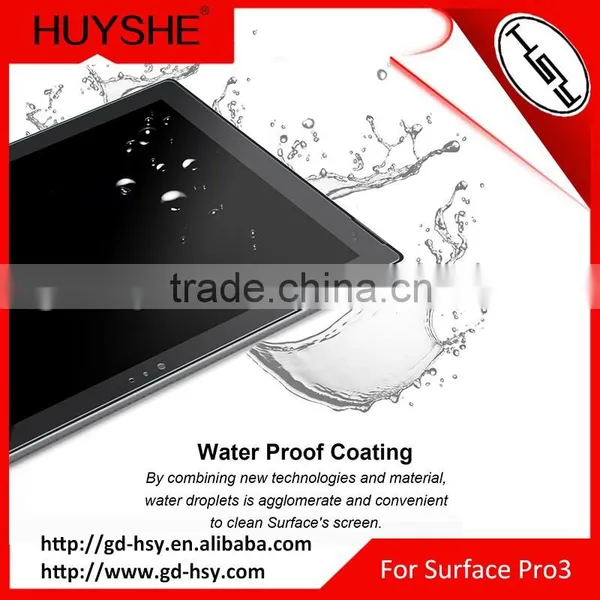 HUYSHE 9h Tempered Glass Nano Anti-spy Anti Radiation Screen Protector for Laptop Screen Protector for Surface Pro 3 4 photo-3