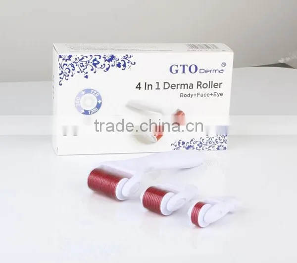 Manufacturer Low Price Medical Grade Stainless Steel 4in1 Derma Roller photo-4
