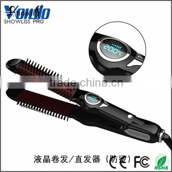 LCD Automatic Anti-scald Curls Hair / Straight Hair for Matching in Colour photo-5