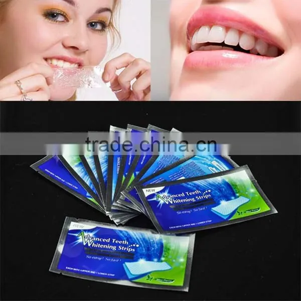 Dental Teeth Whitening Strips Peroxide or Non Peroxide Teeth Whitening Strips ODM/OEM photo-2