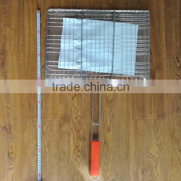 Wholesale Hot Sell High Quality Stainless Steel Big Size Bbq Grill With Long Handle for Bbq photo-6