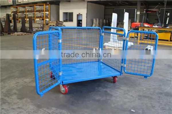 Swivel Casters RGS-2 Goods Trolley Blue Painted