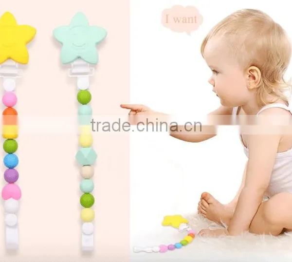 Kean Handmade Mini Cute Baby Organic Pacifier Chain photo-6